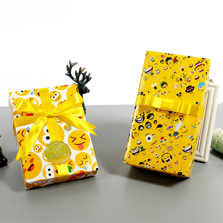 2 feuilles pack qualité papier cadeau et carte-cadeau anniversaire/autres 